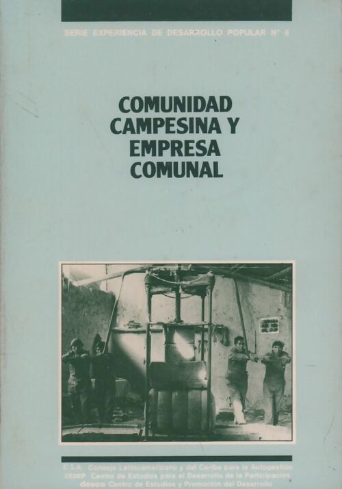Livrenpoche : Communidad campesina y empresa comunal - Collectif - Livre
