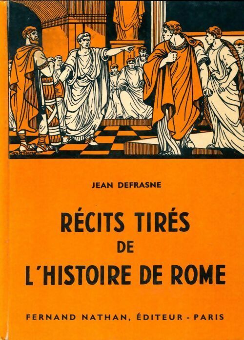 Récits tirés de l'histoire de Rome - Collectif - Livre