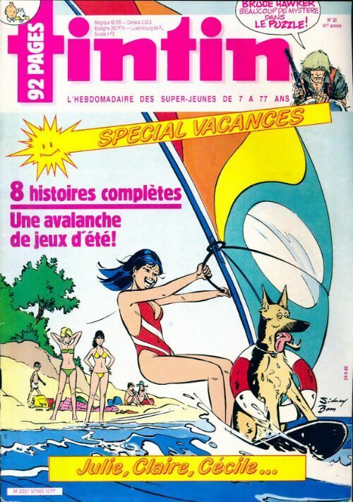 Livrenpoche : Tintin n°563 : Spécial vacances - Collectif - Livre