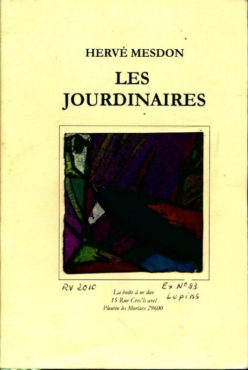 Livrenpoche : Les jourdinaires - Hervé Mesdon - Livre