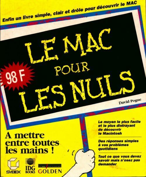 Livrenpoche : Le Mac pour les nuls - Daniel Pogue, David Pogue - Livre