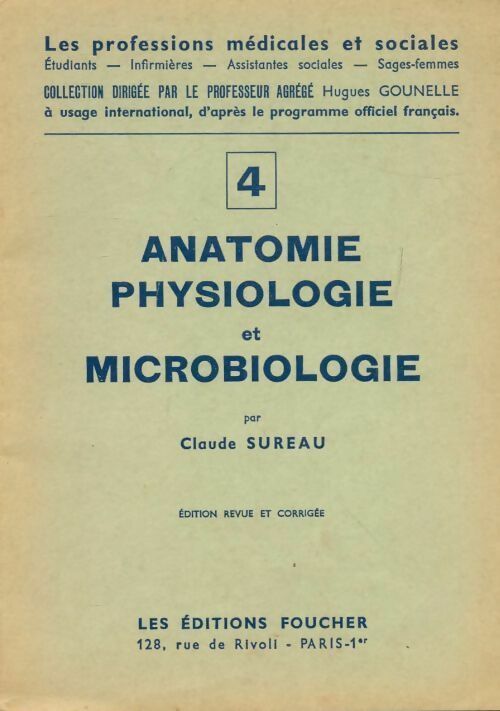Livrenpoche : Anatomie, physiologie et microbiologie - Claude Sureau - Livre