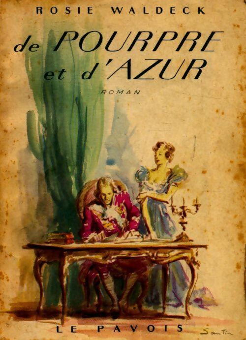Livrenpoche : De pourpre et d'azur - Rosie Waldeck - Livre