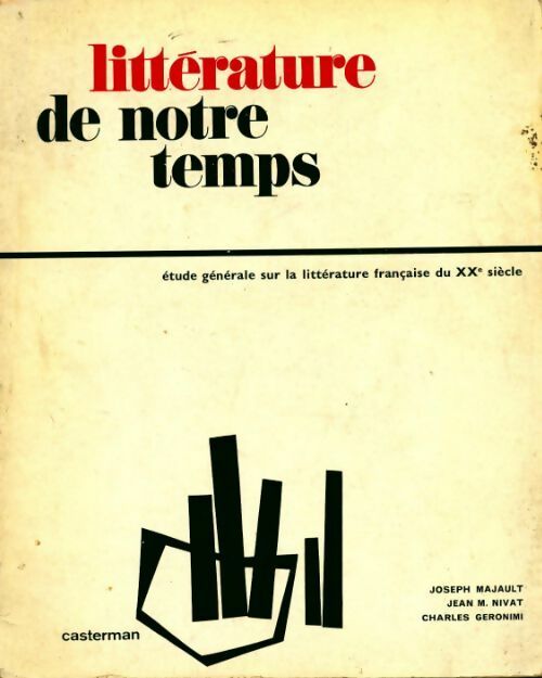 Livrenpoche : Littérature de notre temps - Collectif - Livre