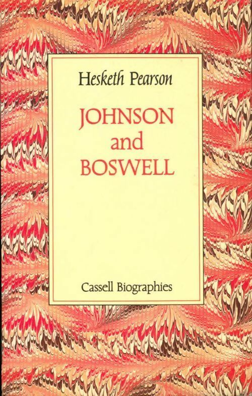 Livrenpoche : Johnson and Boswell - Hesketh Pearson - Livre
