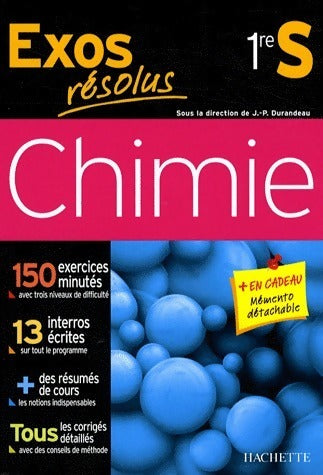 Livrenpoche : Chimie 1ère S - Jean-Pierre Durandeau - Livre