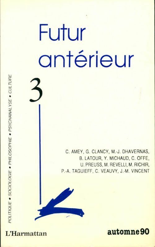 Livrenpoche : Futur antérieur n°3 - Collectif - Livre