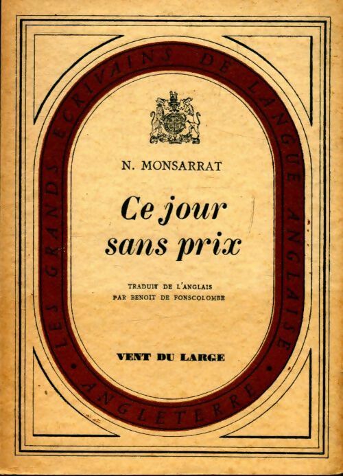 Livrenpoche : Ce jour sans prix - Nicholas Monsarrat - Livre