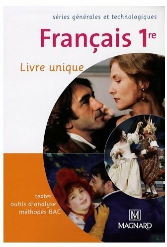 Livrenpoche : Français 1ère Séries générales et technologiques - Jean-Marie Bigeard - Livre