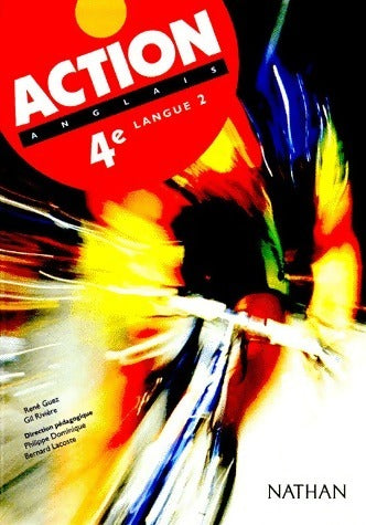 Livrenpoche : Action anglais 4e lv2 - Lacoste Bernard - Livre