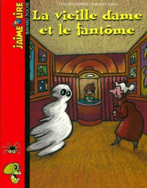 Livrenpoche : La vieille dame et le fantôme - Evelyne Reberg - Livre
