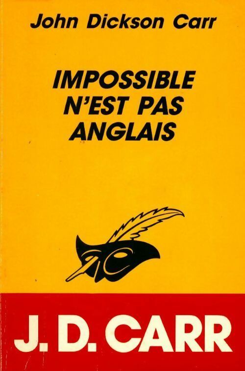 Livrenpoche : Impossible n'est pas anglais - John Dickson Carr - Livre