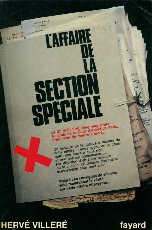 Livrenpoche : L'affaire de la section spéciale - Hervé Villeré - Livre