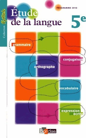 Livrenpoche : Étude de la langue 5e - Joëlle Paul - Livre