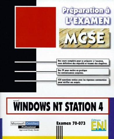 Livrenpoche : Windows NT station 4. 0 - José Dordoigne - Livre