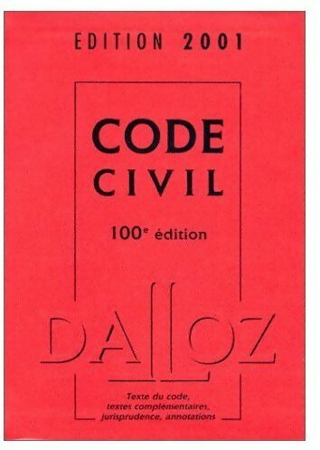 Livrenpoche : Code civil 2001 - Collectif - Livre