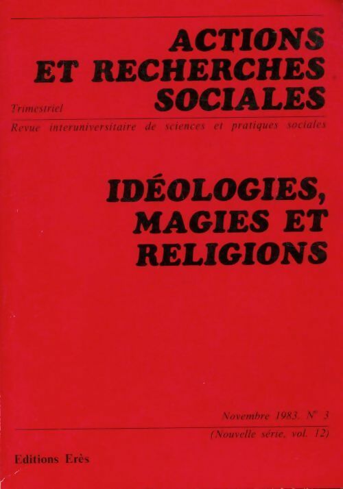 Livrenpoche : Actions et recherches sociales n°3 - Collectif - Livre