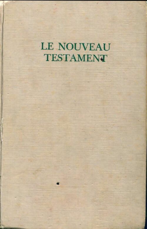 Livrenpoche : Le nouveau testament - Père Buzy - Livre
