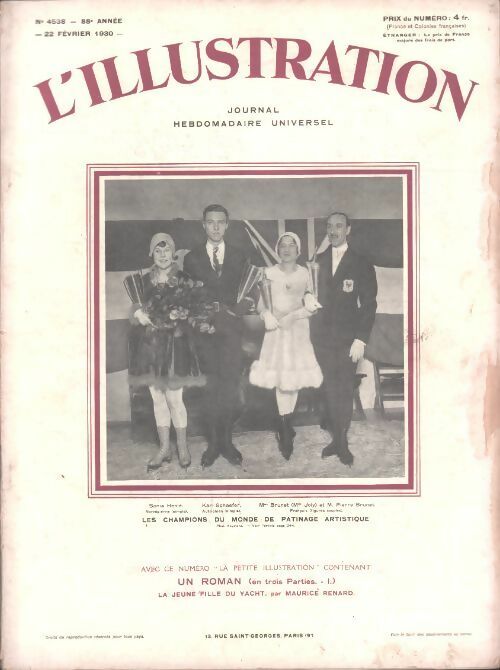 Livrenpoche : L'Illustration n°4538 - Collectif - Livre