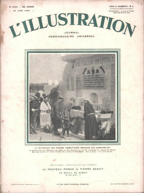 Livrenpoche : L'Illustration n°4555 - Collectif - Livre