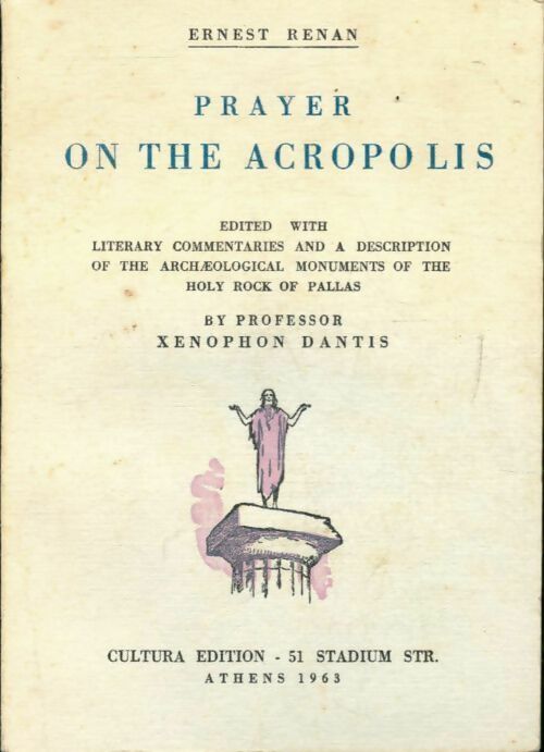 Livrenpoche : Prayer on the acropolis - Ernest Renan - Livre