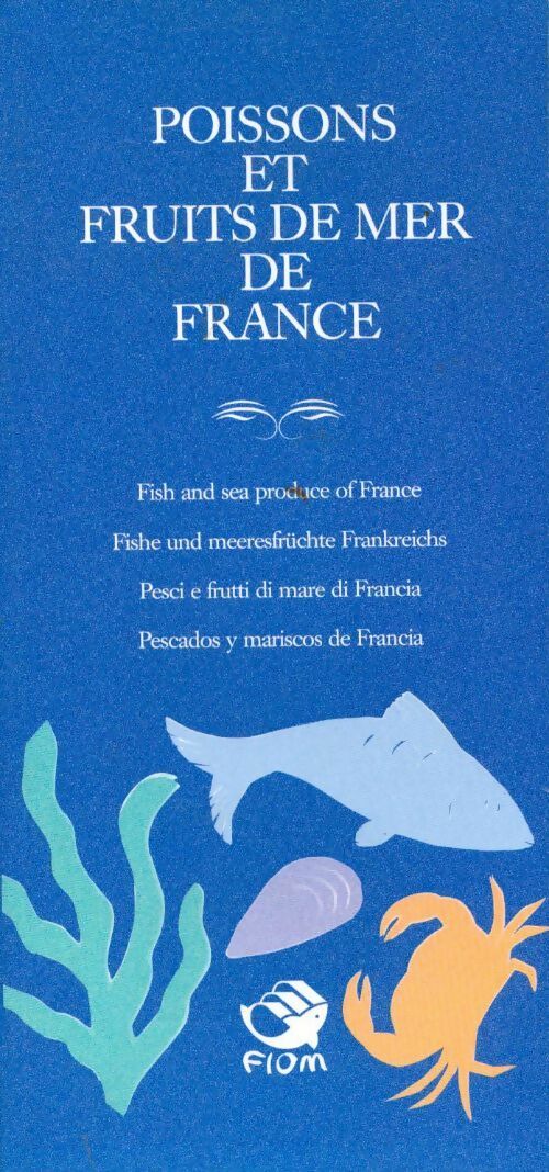 Livrenpoche : Poissons et fruits de mer de France - Collectif - Livre
