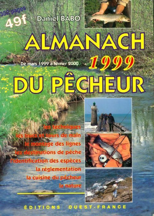 Livrenpoche : Almanach 1999 du pêcheur - Daniel Babo - Livre