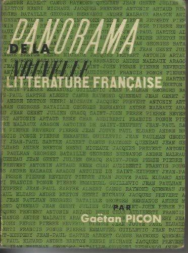 Livrenpoche : Panorama de la nouvelle littérature française - Gaëtan Picon - Livre