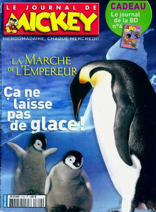 Livrenpoche : Le journal de Mickey n°2744 : La marche de l'empereur - Collectif - Livre