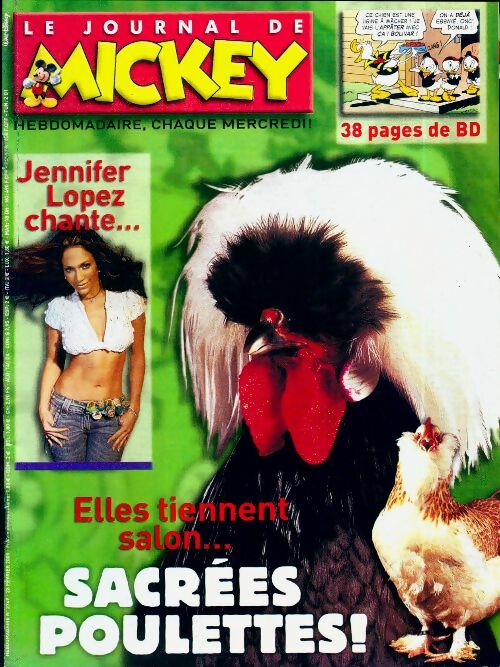 Livrenpoche : Le journal de Mickey n°2749 : Sacrées poulettes ! - Collectif - Livre