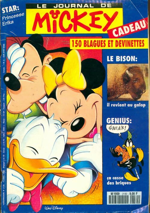 Livrenpoche : Le journal de Mickey n°2130 - Collectif - Livre