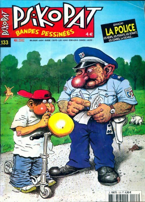 Livrenpoche : Piskopat n°133 : La police - Collectif - Livre
