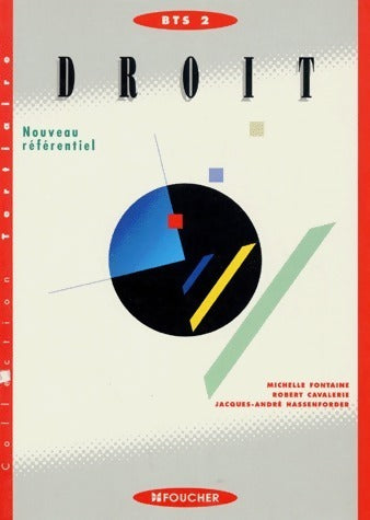 Livrenpoche : Droit BTS tertiaires 2e année - Michelle Fontaine - Livre