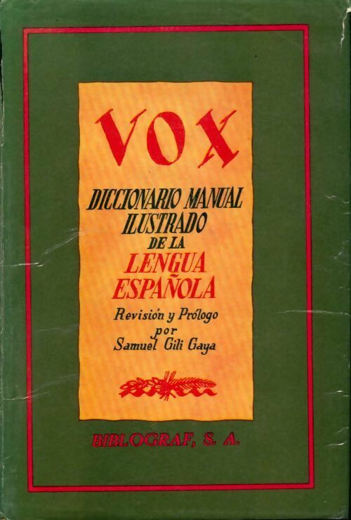 Livrenpoche : Diccionario manual illustrado de la lengua espanola - Collectif - Livre