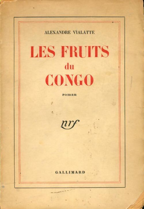Livrenpoche : Les fruits du Congo - Alexandre Vialatte - Livre