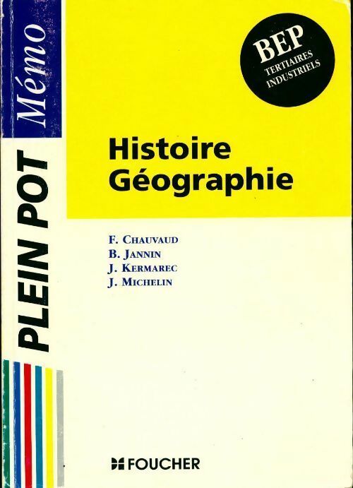 Livrenpoche : Histoire-géographie BEP tertiaires et industriels - Collectif - Livre