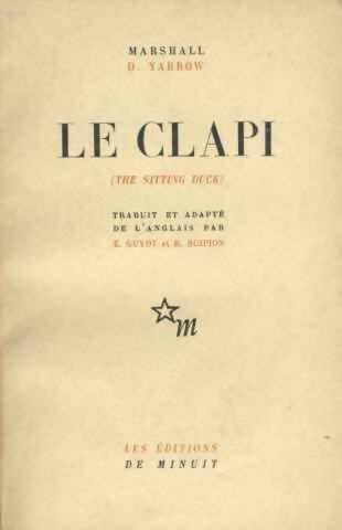 Livrenpoche : Le clapi - Marshall D Yarrow - Livre