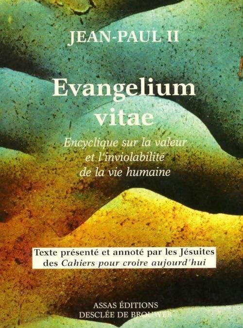 Livrenpoche : Lettre encyclique. Evangelium vitae - Jean-Paul II - Livre