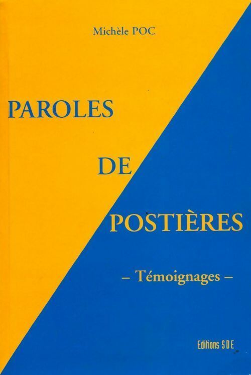 Livrenpoche : Paroles de postières - Michèle Poc - Livre