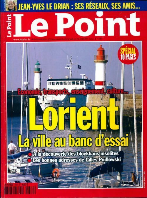 Livrenpoche : Le Point n°1680 : Lorient - Collectif - Livre