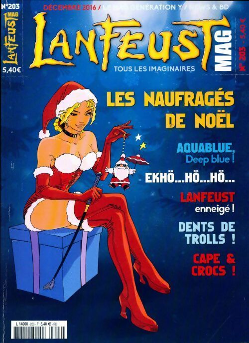 Livrenpoche : Lanfeust mag n°203 : Les naufragés du soleil - Collectif - Livre