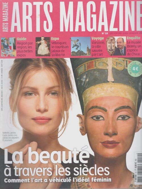 Livrenpoche : Arts magazine n°10 : La beauté à travers les siècles - Collectif - Livre