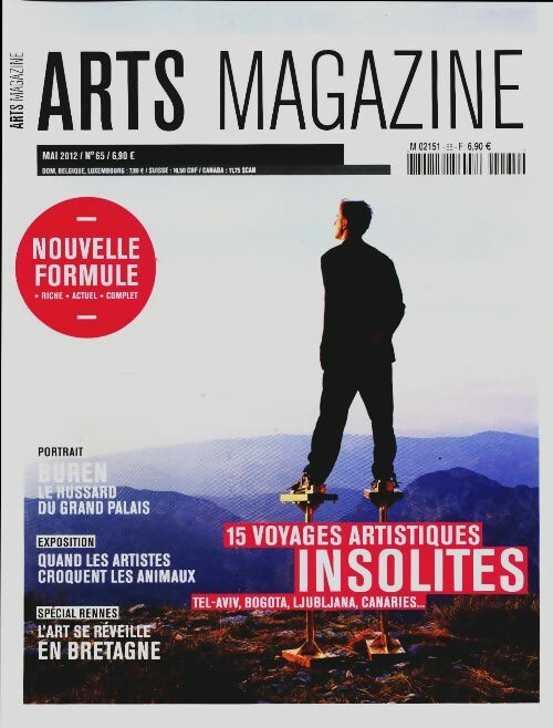 Livrenpoche : Arts magazine n°65 : Buren - Collectif - Livre