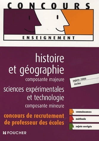 Livrenpoche : Histoire et géographie / Sciences expérimentales. Sujets 2006 - Jean-Luc Buchy - Livre