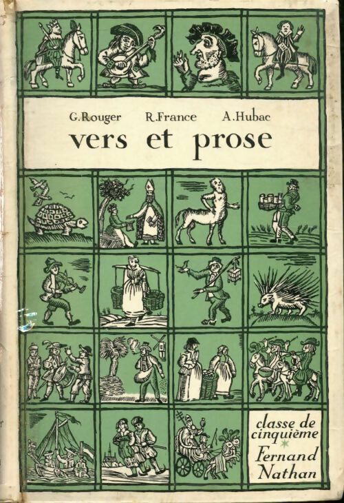 Livrenpoche : Vers et prose 5e - Collectif - Livre