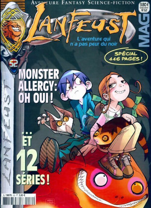 Livrenpoche : Lanfeust mag n°52 : Monster allergy - Collectif - Livre