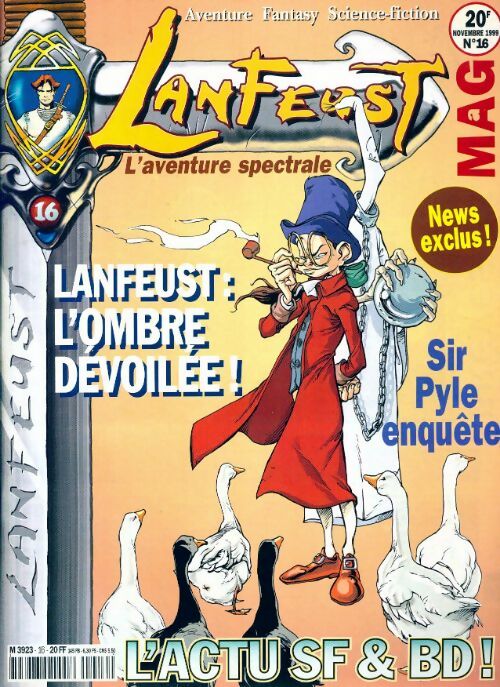 Livrenpoche : Lanfeust mag n°16 : Lanfeust : L'ombre dévoilée ! - Collectif - Livre
