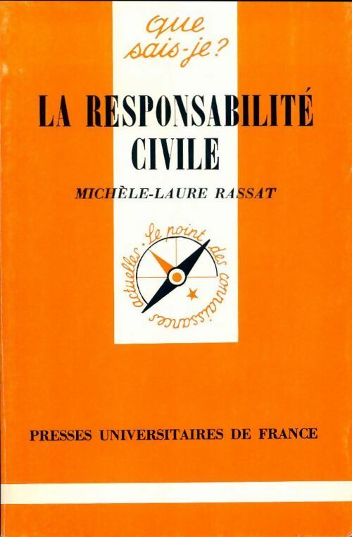 Livrenpoche : La responsabilité civile - Michèle-Laure Rassat - Livre