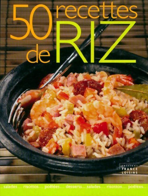 Livrenpoche : 50 recettes de riz - Collectif - Livre