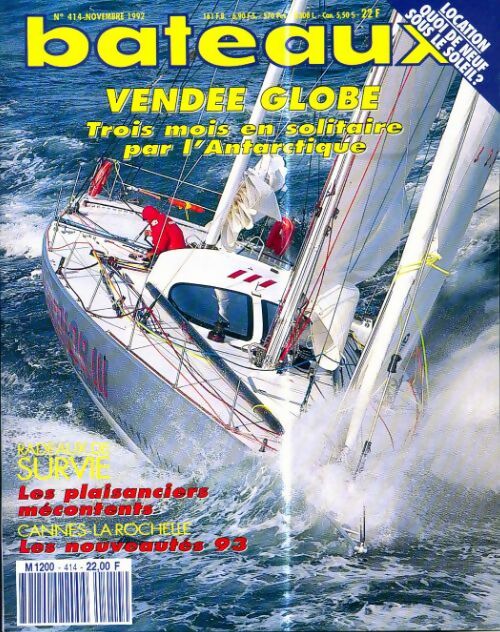 Livrenpoche : Bateaux n°414 : Vendée Globe - Collectif - Livre